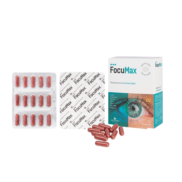 Viên uống bổ mắt FocuMax hộp 2 vỉ x 15 viên