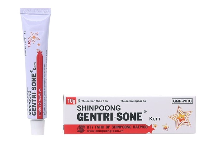 Kem bôi trị viêm da Gentrisone hộp 1 tuýp 10g