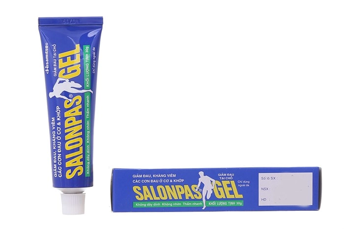 Gel bôi giảm đau Salonpas Gel tuýp 30g
