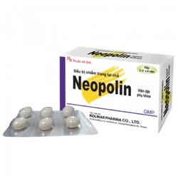 Viên đặt phụ khoa Neopolin hộp 2 vỉ x 6 viên
