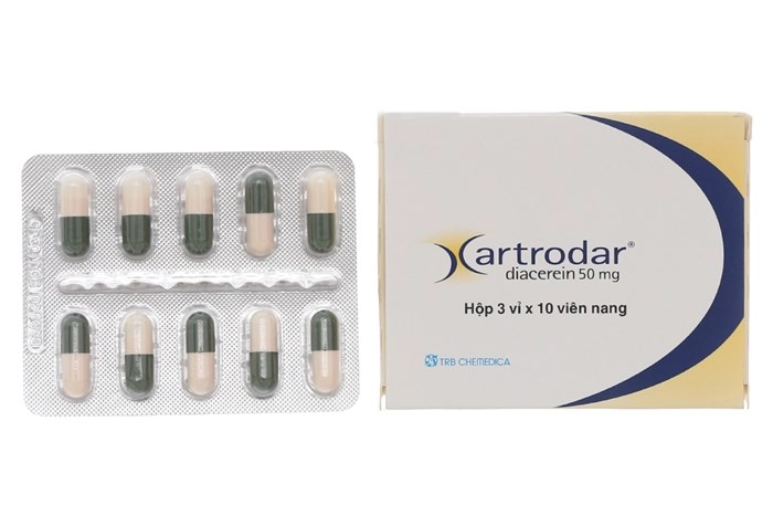Thuốc trị thoái hóa khớp Artrodar 50mg hộp 30 viên