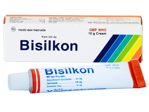 Kem bôi da Bisilkon hộp 1 tuýp 10g