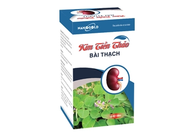 Viên uống hỗ trợ trị sỏi thận Kim Tiền Thảo Bài Thạch hộp 40 viên