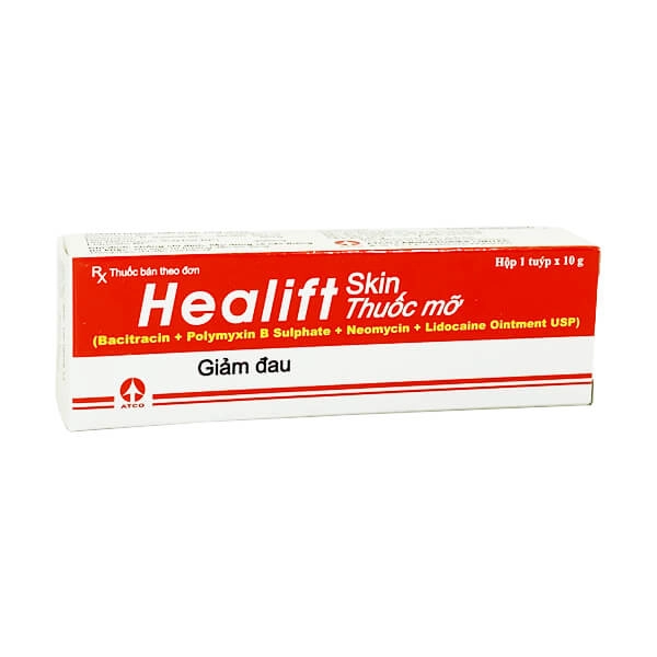 Thuốc kem trị viêm da Healift 10g hộp 1 tuýp 10g