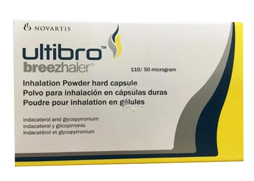 Ultibro breezhaler hộp 30 viên và 01 dụng cụ hít