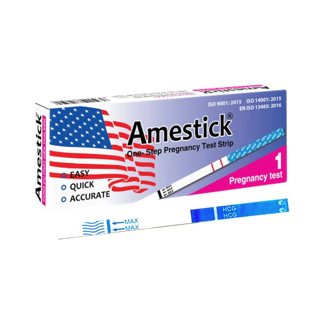 Que thử thai Amestick hộp 1 cái