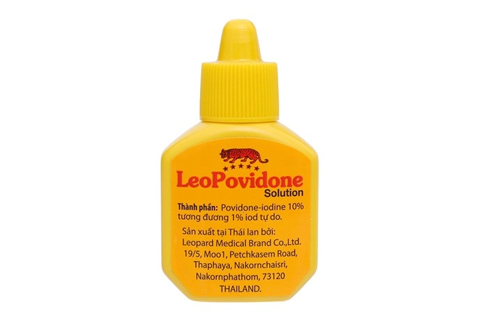 Dung dịch sát khuẩn Leopovidone chai 15ml