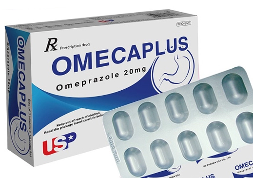 Thuốc tác dụng trên đường tiêu hóa OMECAPLUS 20mg hộp 100 viên