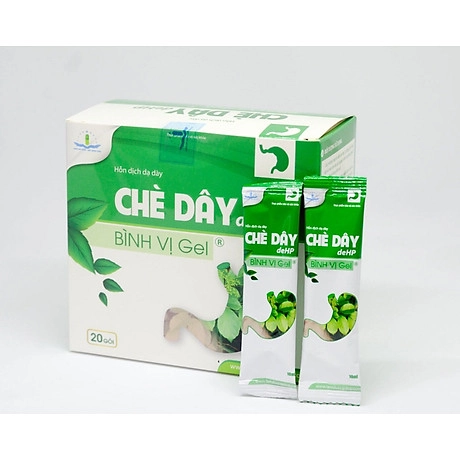 Hỗn dịch dạ dày Chè Dây deHP Bình Vị Gel hộp 20 gói