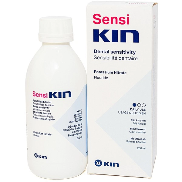 Nước súc miệng Sensi Kin hộp 1 chai 250 ml