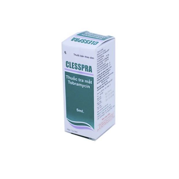 Thuốc tra mắt Clesspra Xanh hộp 1 chai 5ml