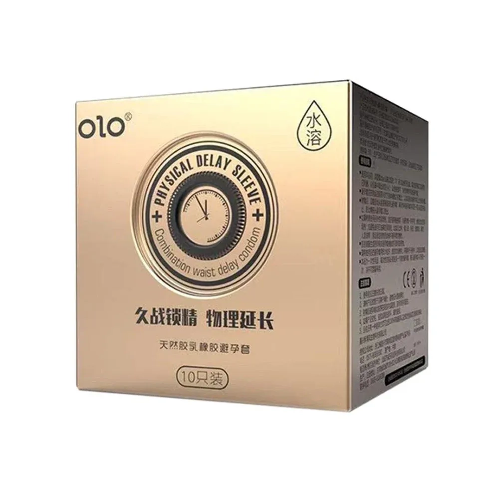 Bao cao su OLO 0.01 Physical Delay Sleeve hộp 10 cái