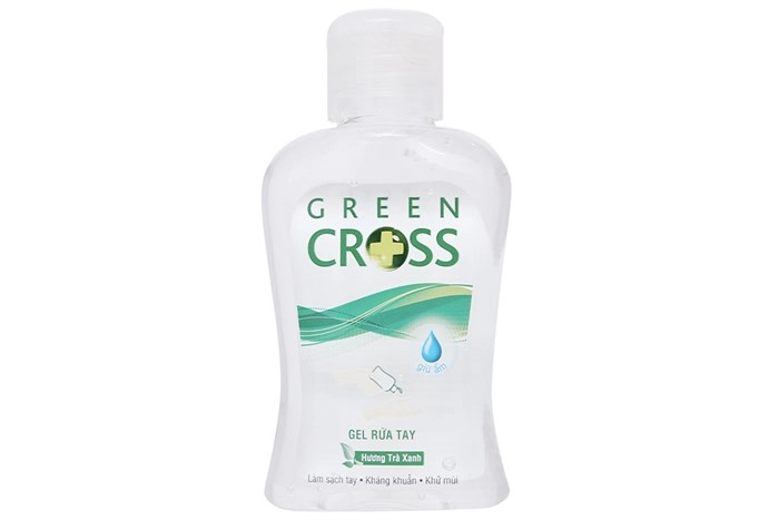 Gel rửa tay khô Green Cross Hương Trà Xanh chai 100ml