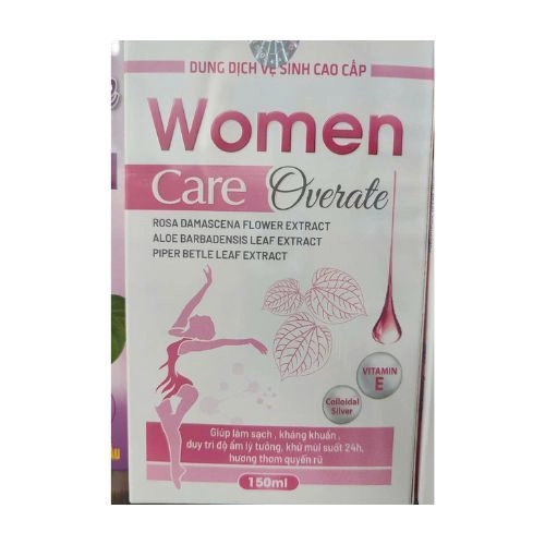 Dung dịch vệ sinh cao cấp WOMEN CARE OVERATE hộp 1 chai 150ml