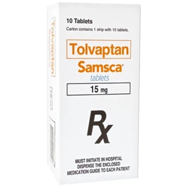 Điều trị giảm Natri máu Tolvaptan Samsca Tablet 15mg Otsuka hộp 1 vỉ x 10 iên