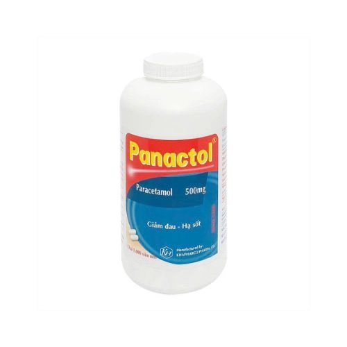 Thuốc điều trị các triệu chứng đau và sốt từ nhẹ đến vừa Panactol lọ 1000 viên