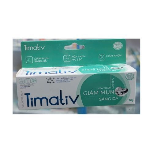 Gel ngừa mụn TIMATIV hộp 1 tuýp 20g
