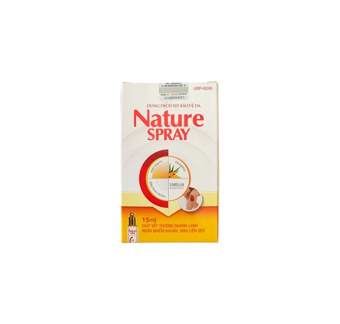 Dung dịch xịt bảo vệ da Nature SPRAY hộp 1 chai 15ml