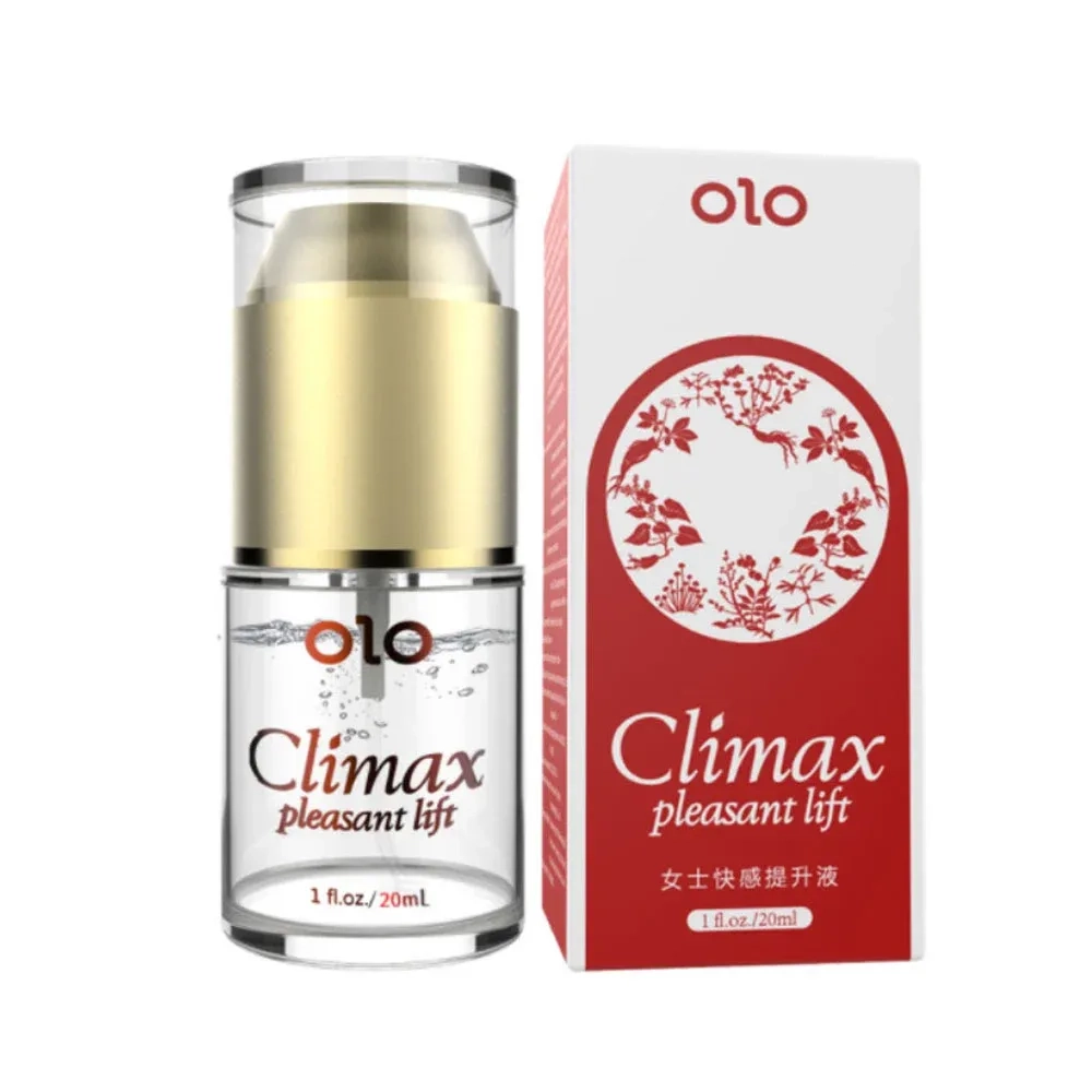 Gel bôi trơn tăng khoái cảm nữ OLO Climax Pleasant Lift hộp 1 chai 20ml