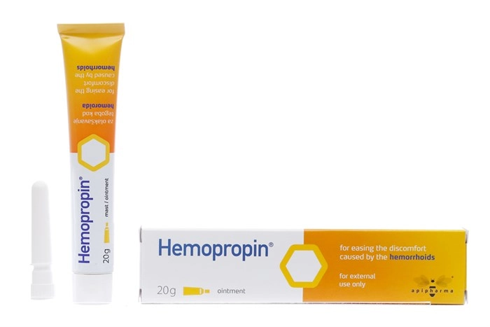 Kem bôi hỗ trợ trị trĩ Hemopropin tuýp 20g