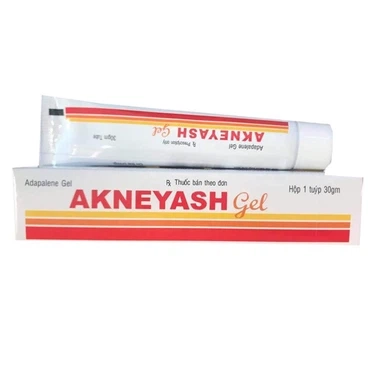 Gel bôi ngoài da điều trị mụn trứng cá, mụn mủ Akneyash tuýp x 30g