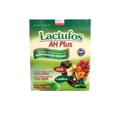 Thực phẩm bổ sung chất xơ Lactufos AH plus hộp 20 ống x 10ml