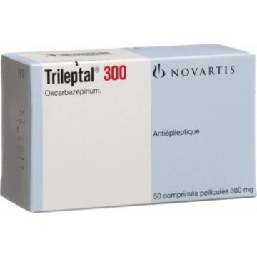 Thuốc động kinh Trileptal 300 hộp 5 vỉ x 10 viên