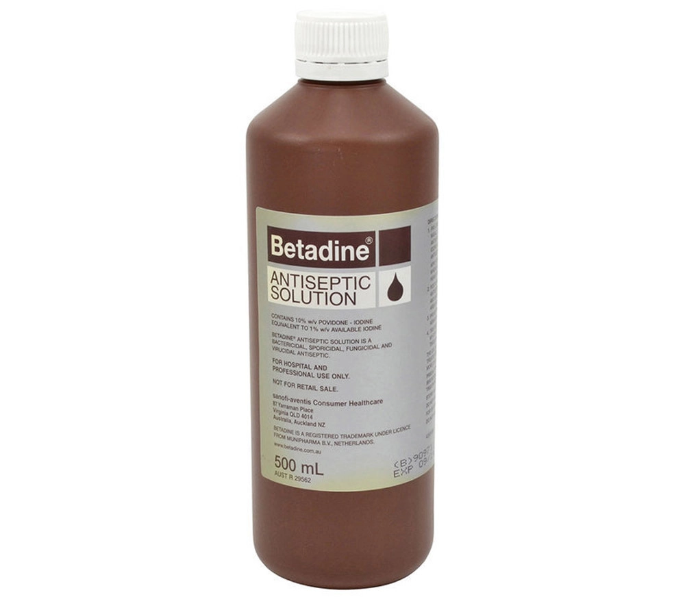 Dung dịch sát khuẩn Betadine chai 500ml