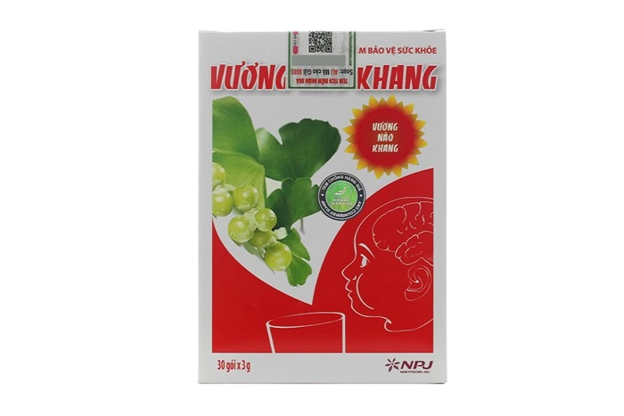 Cốm tăng cường trí tuệ trẻ em Vương Não Khang hộp 30 gói