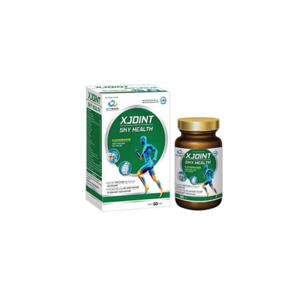 Viên uống bổ xương khớp XJOINT Sky Health (Herbitech) hộp 1 lọ 50 viên