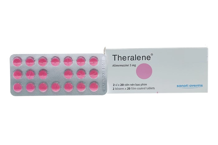 Thuốc chống dị ứng Theralene hộp 40 viên
