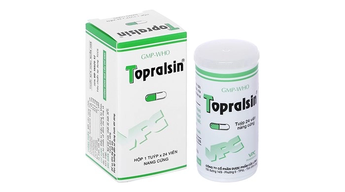 Thuốc ho Topralsin hộp 1 lọ 24 viên
