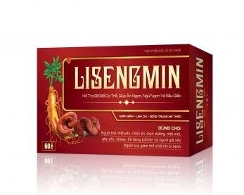 Tăng cường sức đề kháng LISENGMIN hộp 60 viên