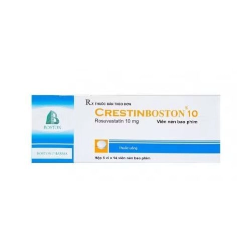 Thuốc điều trị mỡ máu CrestinBoston 10 hộp 70 viên
