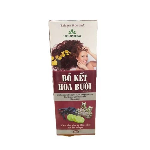 Dầu gội thảo dược Bồ kết hoa bưởi hộp 1 chai 300ml