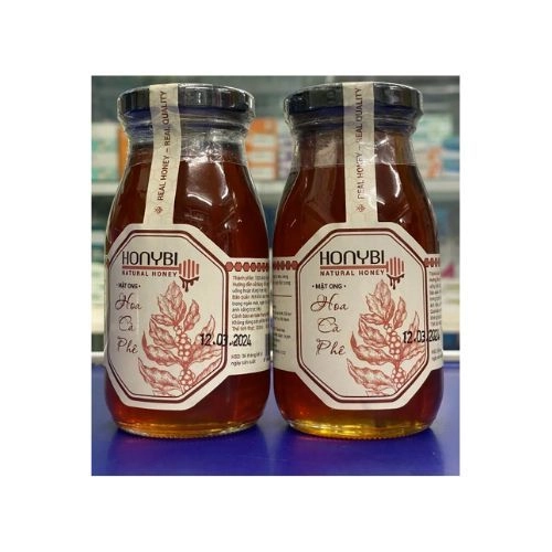 Mật ong Hoa Cà Phê HONYBI Natural Honey chai 200ml