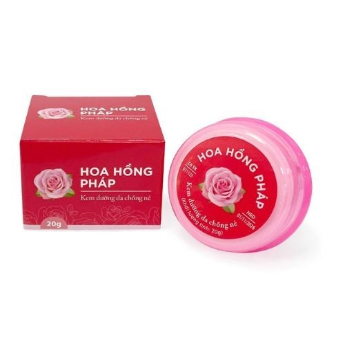Kem dưỡng da chống nẻ Hoa Hồng Pháp Đại Bắc hộp 1 lọ 20g