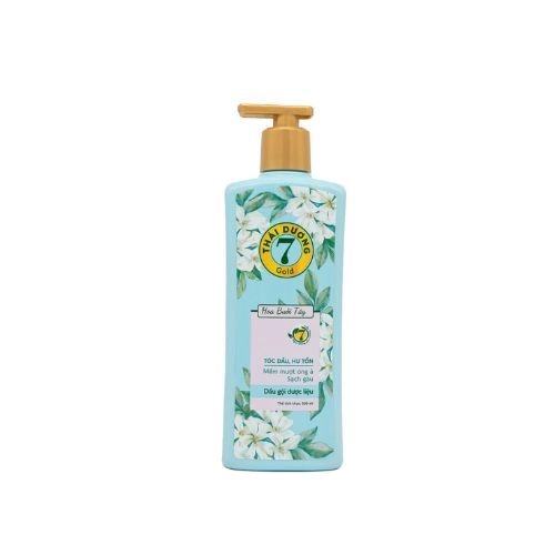 Dầu gội dược liệu Thái Dương 7 Gold Hoa Bưởi Tây chai 500ml