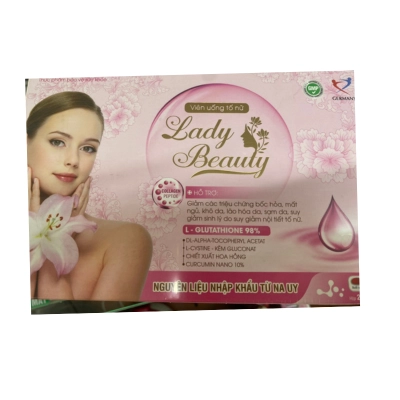 Viên uống tố nữ Lady Beauty hộp 2 lọ x 30 viên