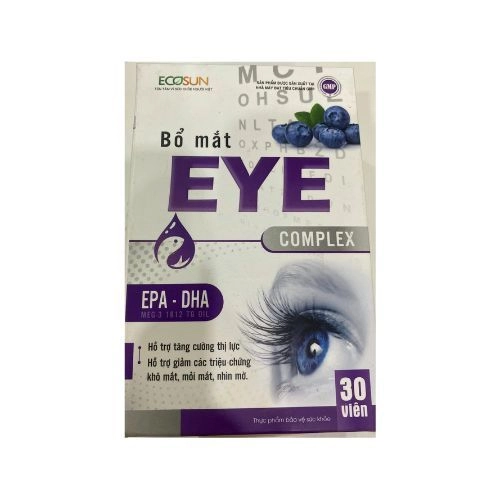 Bổ mắt EYE Complex hộp 30 viên