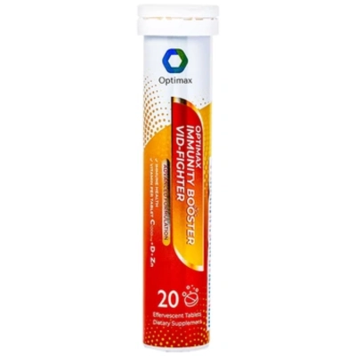 Viên sủi tăng cường sức đề kháng Optimax Immunity Booster Vid-Fighter tuýp 20 viên