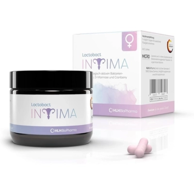 Men vi sinh phụ nữ Lactobact Intima hộp 1 lọ 30 viên