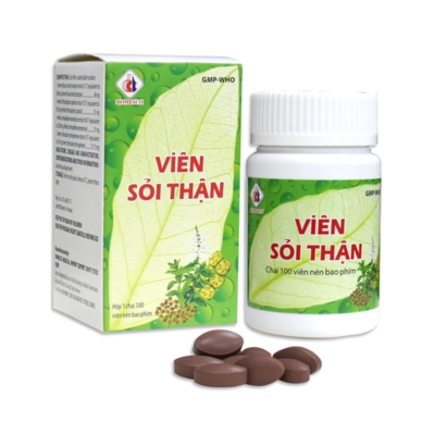 Viên Sỏi Thận Domesco hộp 1 lọ 100 viên