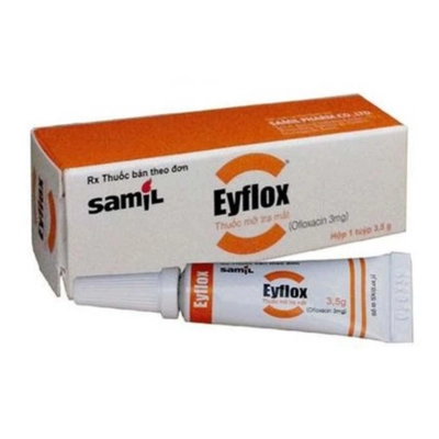 Thuốc mỡ tra mắt Eyflox hộp 1 tuýp 3.5g