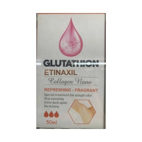 Lăn khử mùi GLUTATHION ETINAXIL COLLAGEN NANO hộp 1 chai 50ml
