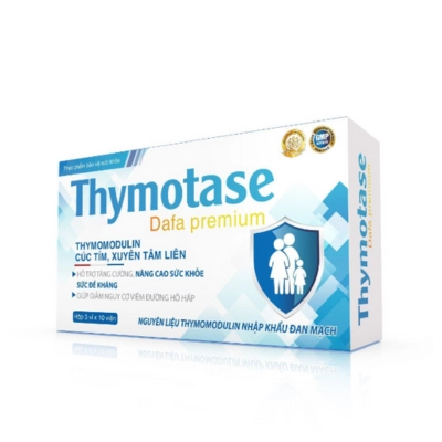 Thực phẩm bảo vệ sức khoẻ Thymotase Dafa Premium hộp 3 vỉ x 10 viên