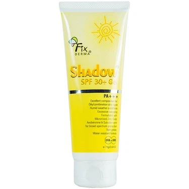 Gel chống nắng Fixderma Shadow SPF30+ PA+++ hộp x 75g