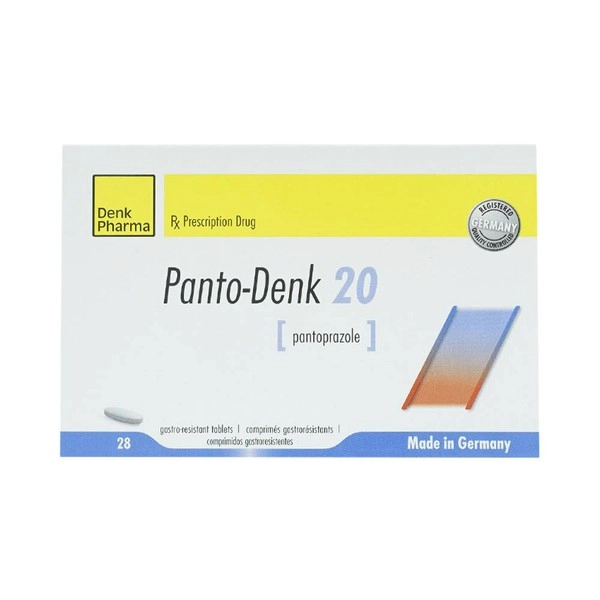 Thuốc tác dụng trên đường tiêu hóa Panto-Denk 20 hộp 28 viên
