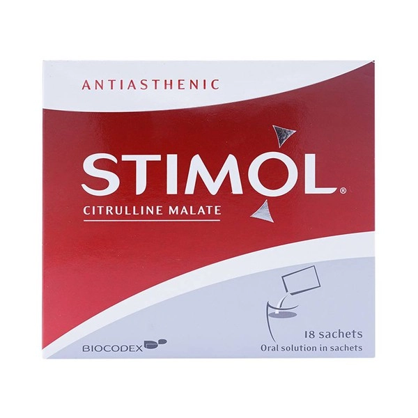 Thuốc hồi phục thể lực, suy nhược cơ thể Stimol hộp 18 gói x 10ml
