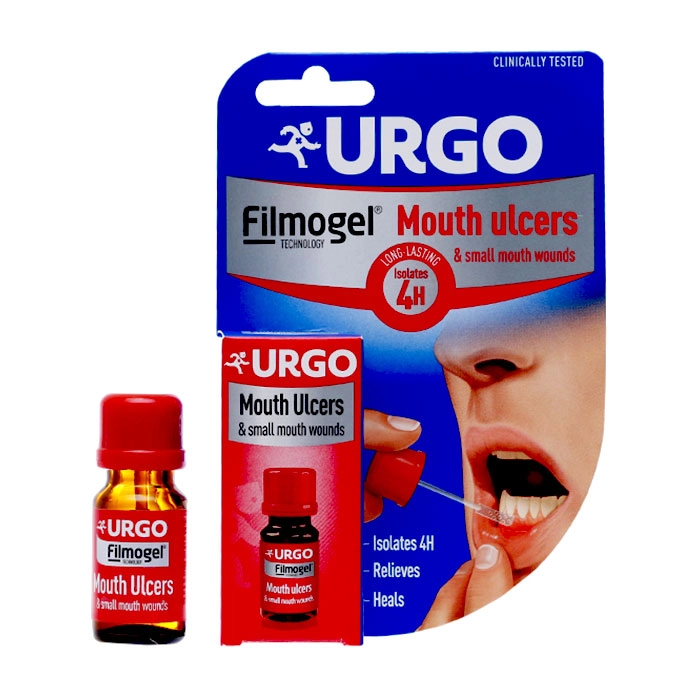 Gel trị loét miệng Urgo Mouth Ulcers hộp 1 lọ 6ml